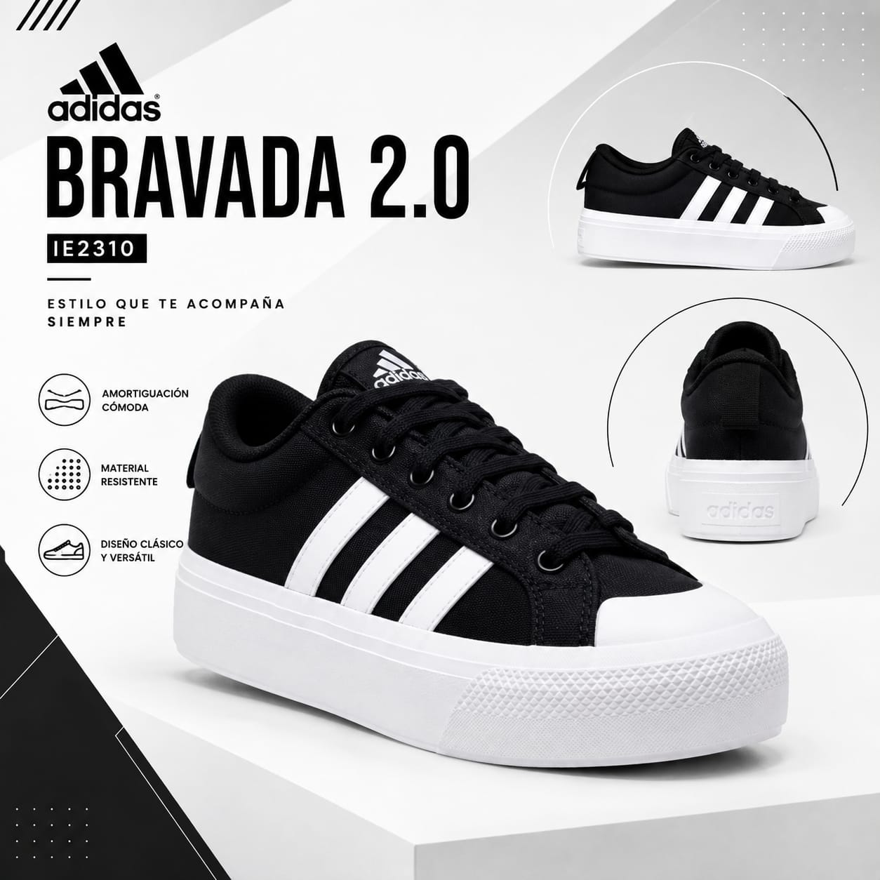 Adidas BRAVADA 2.0 Platform