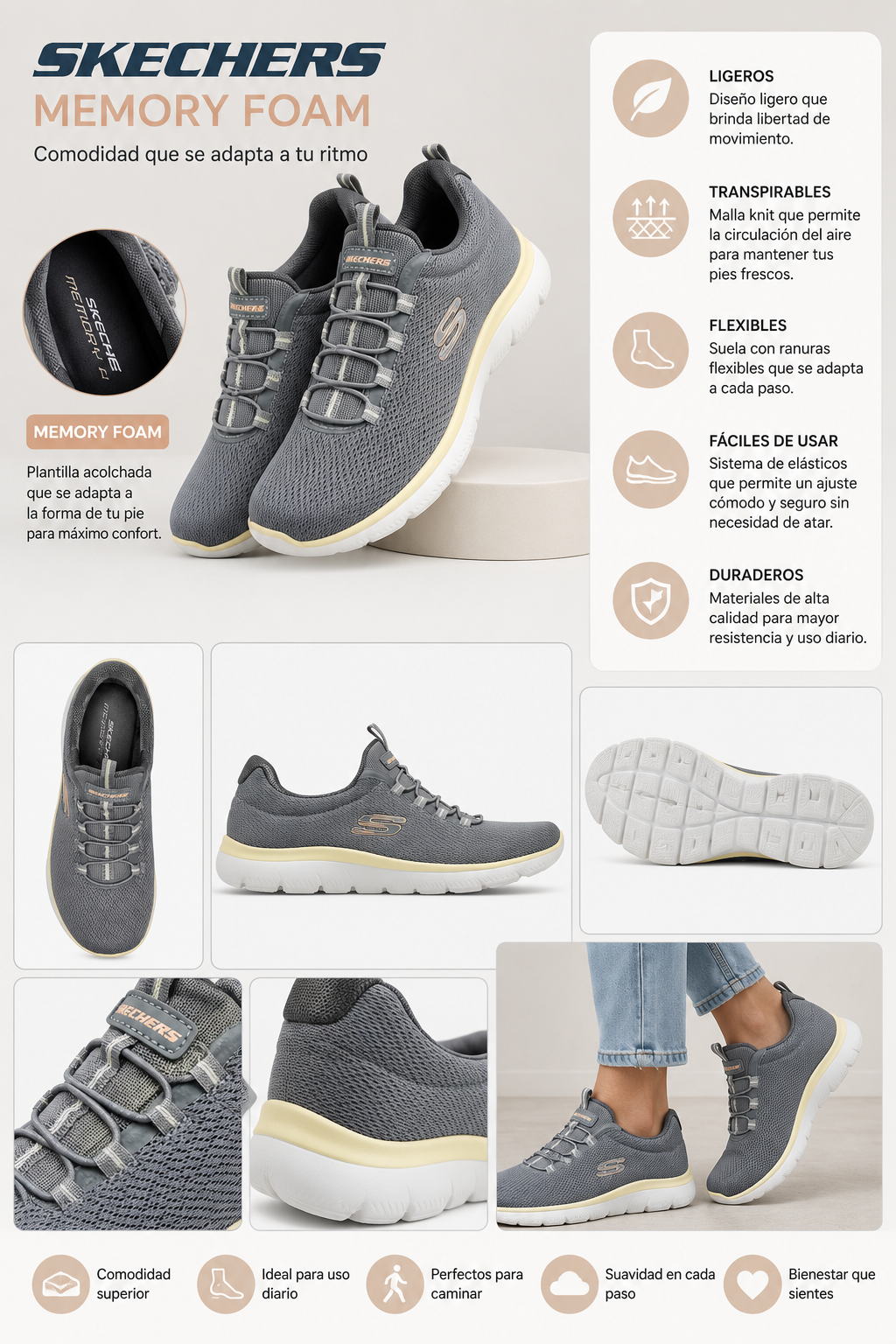 SKECHERS MEMORY FOAM