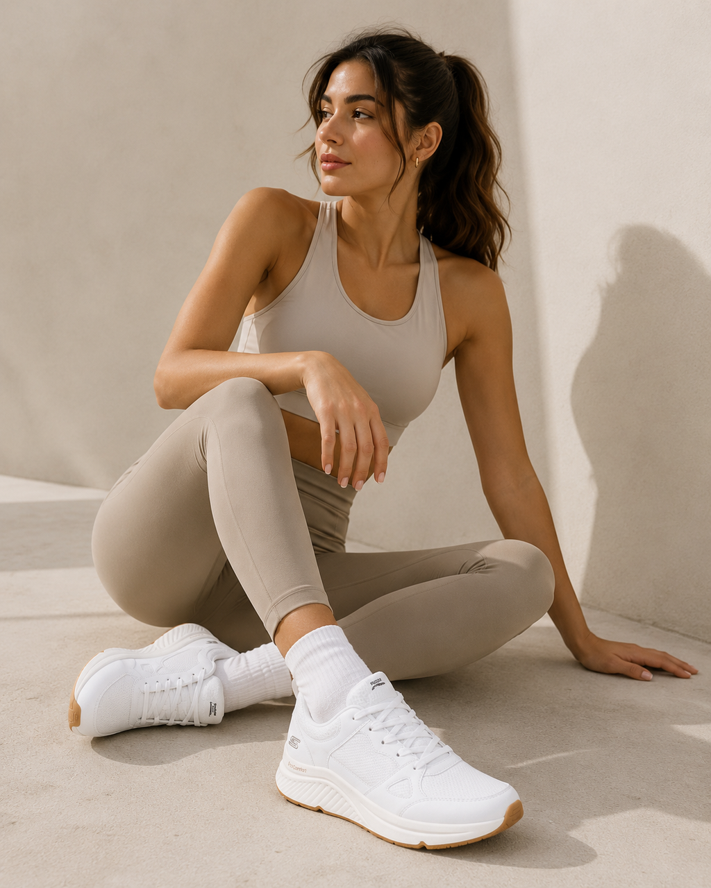 Tenis Skecher Bobs Arch Comfort B Mujer