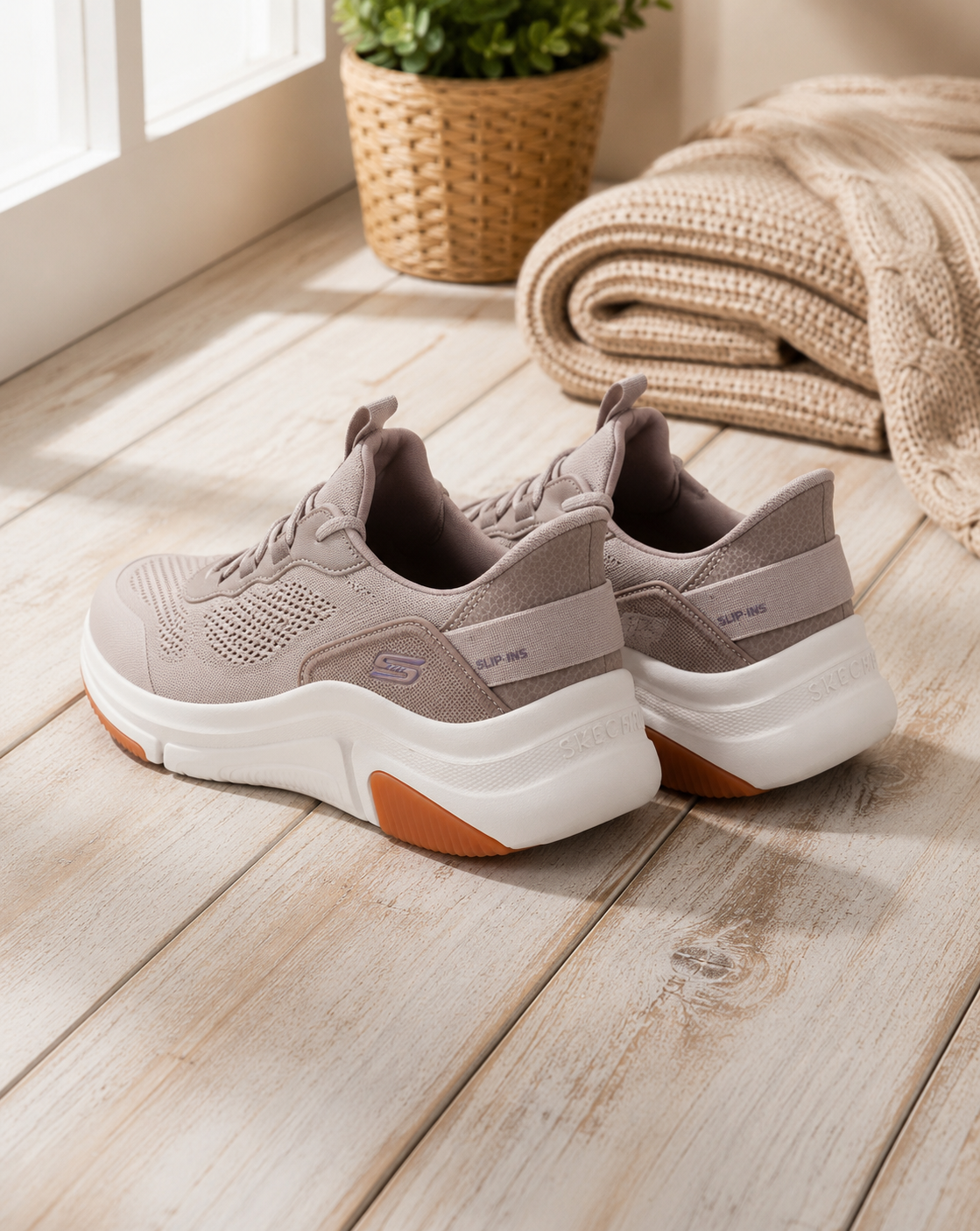 SKECHERS MEMORY FOAM SLIP-INS
