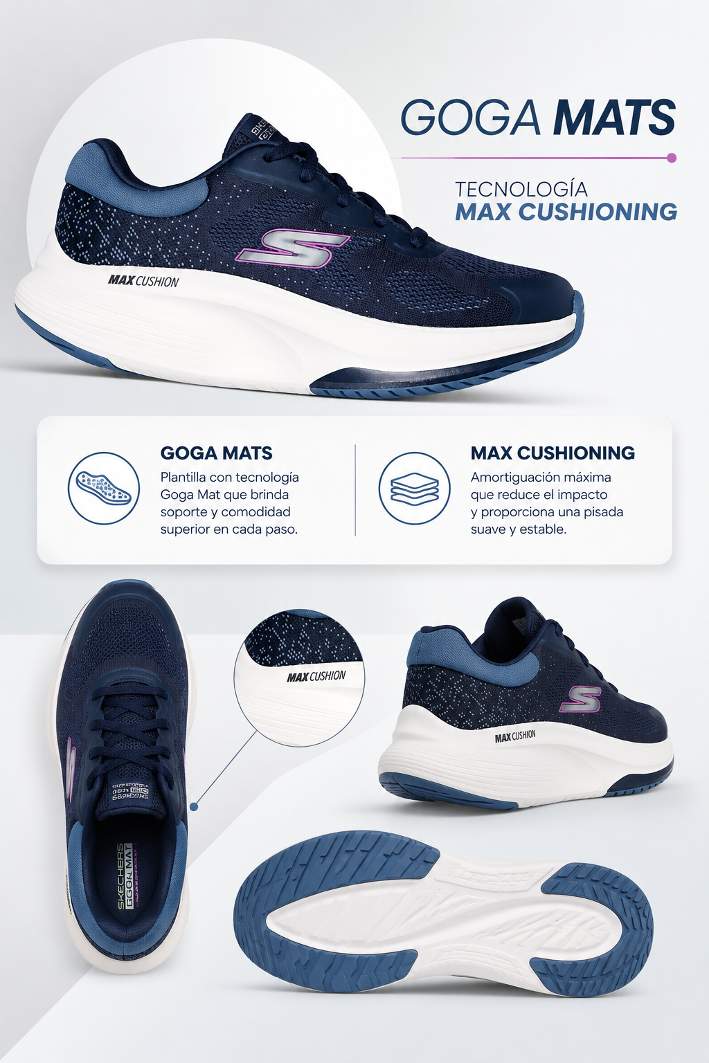 SKECHERS MAX CUSHIONING
