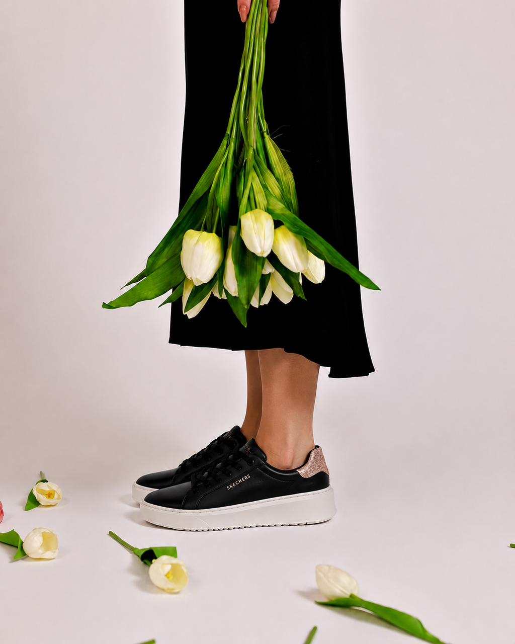 Skechers Court Break – Mini Glitzer