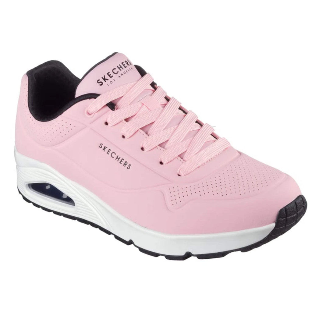 Skechers Uno- Stand on Air Pink White