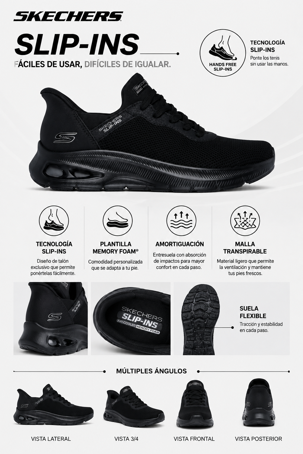 Skechers Hands Free Slip-Ins