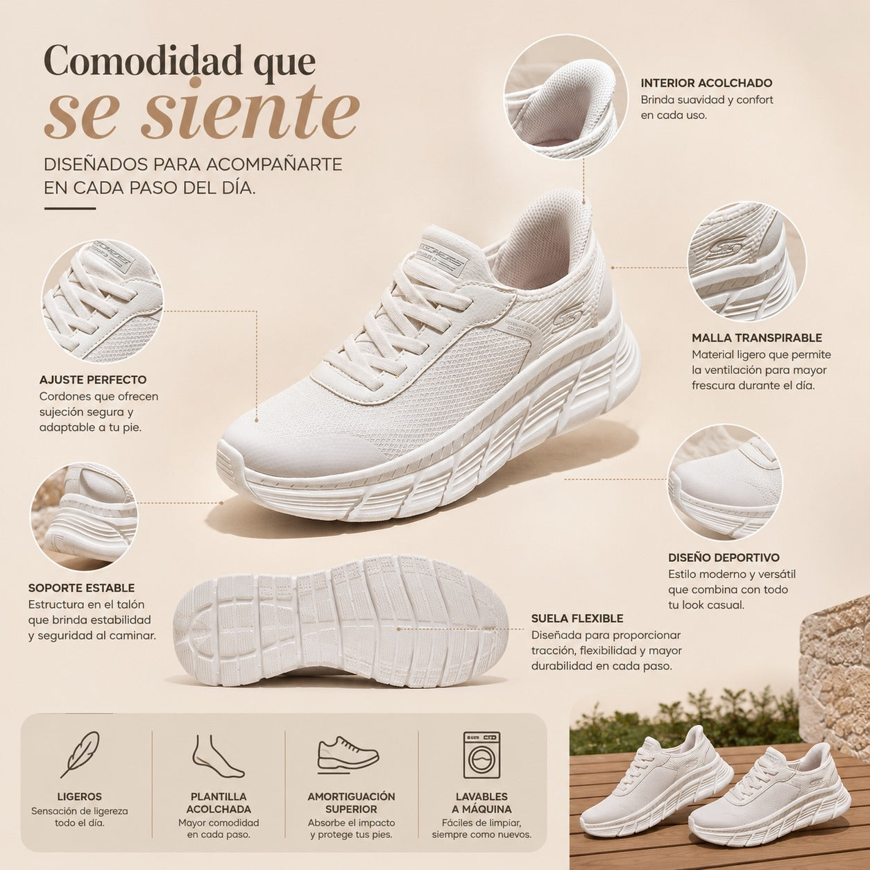 BOBS Sport B Flex Hi - Fuerza lineal