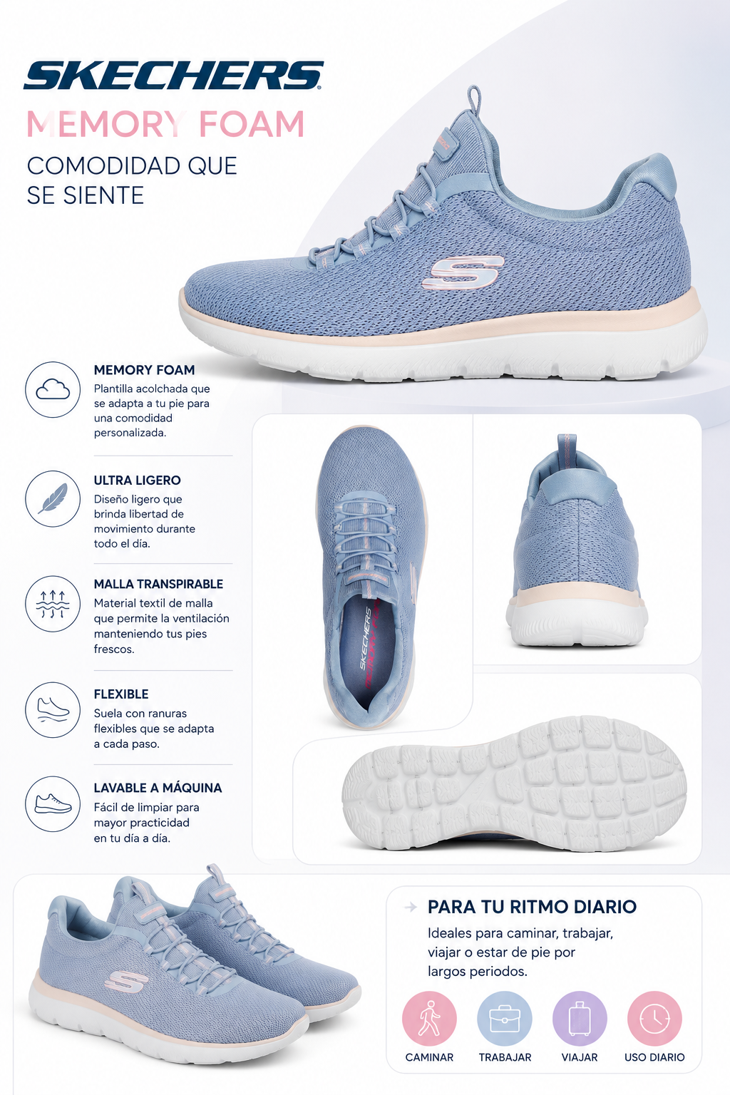 SKECHERS MEMORY FOAM