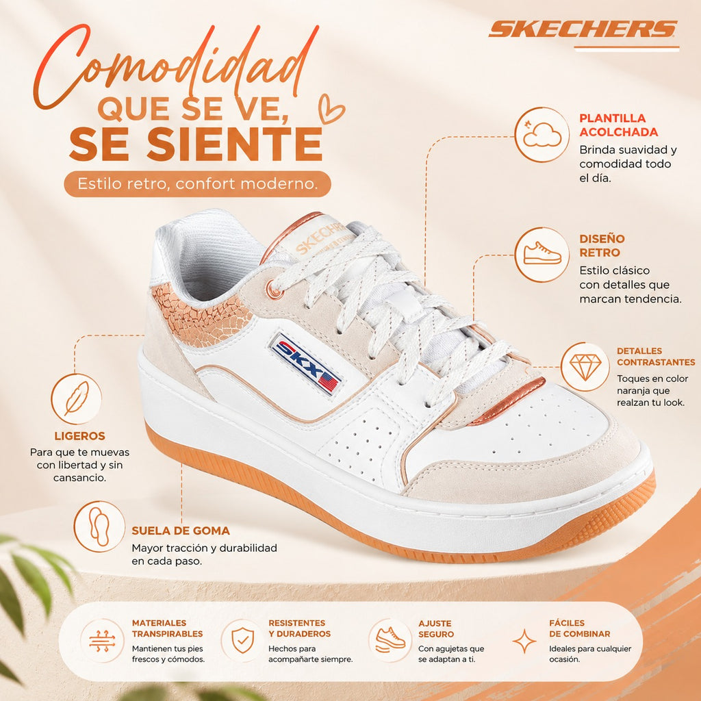 Skechers Sport Court 2.0 Metallic Break