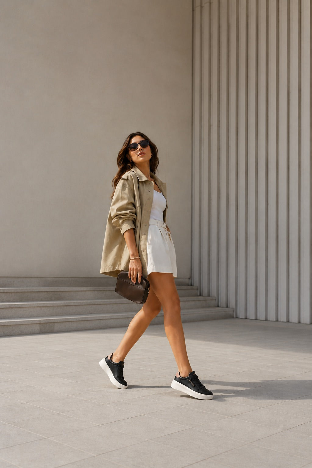 Skechers Court Break – Mini Glitzer