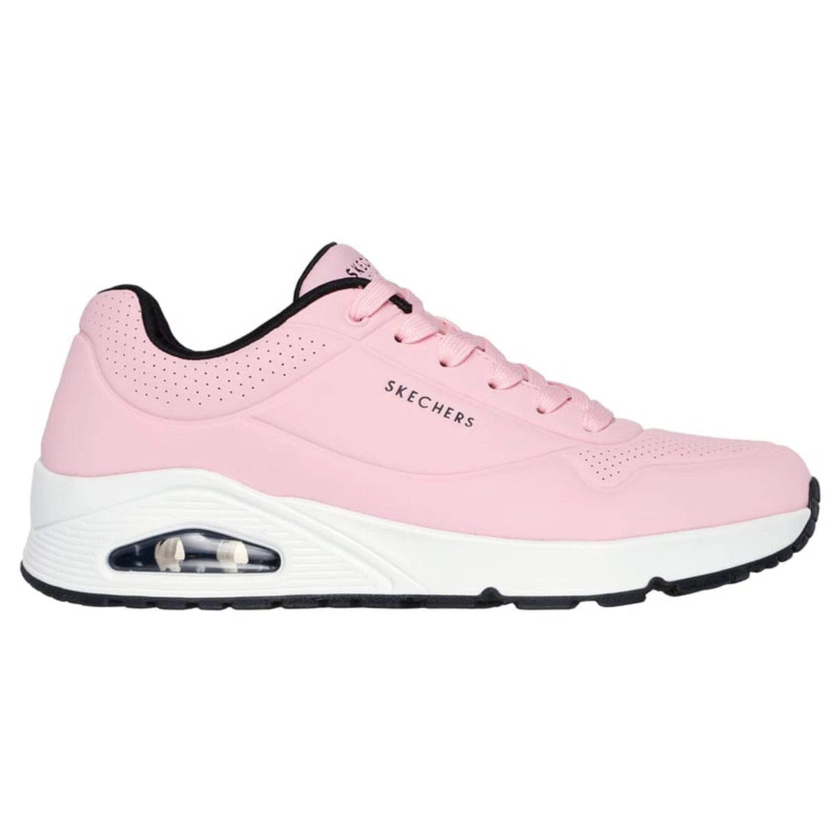 Skechers Uno- Stand on Air Pink White
