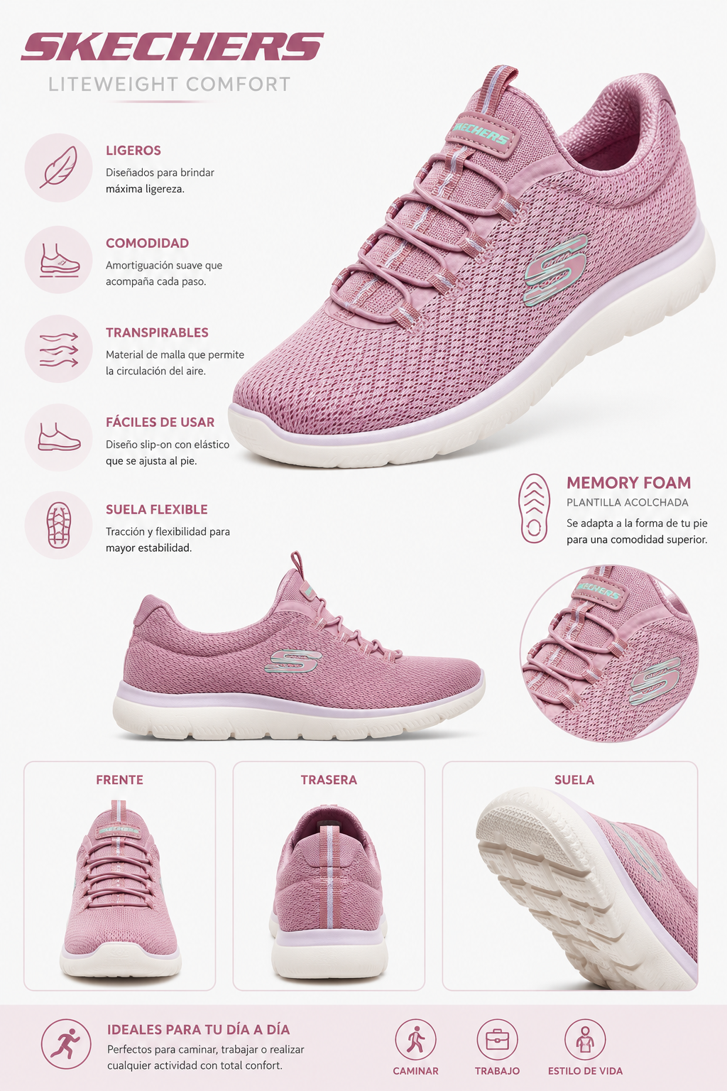 SKECHERS MEMORY FOAM