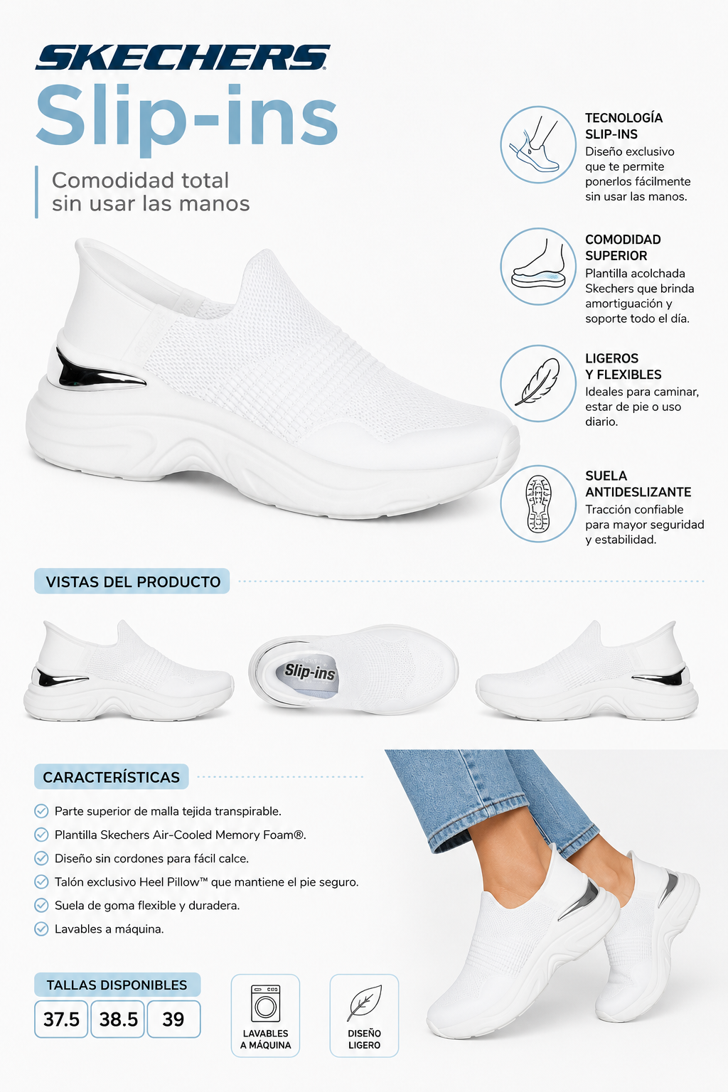 SKECHERS SLIP-INS