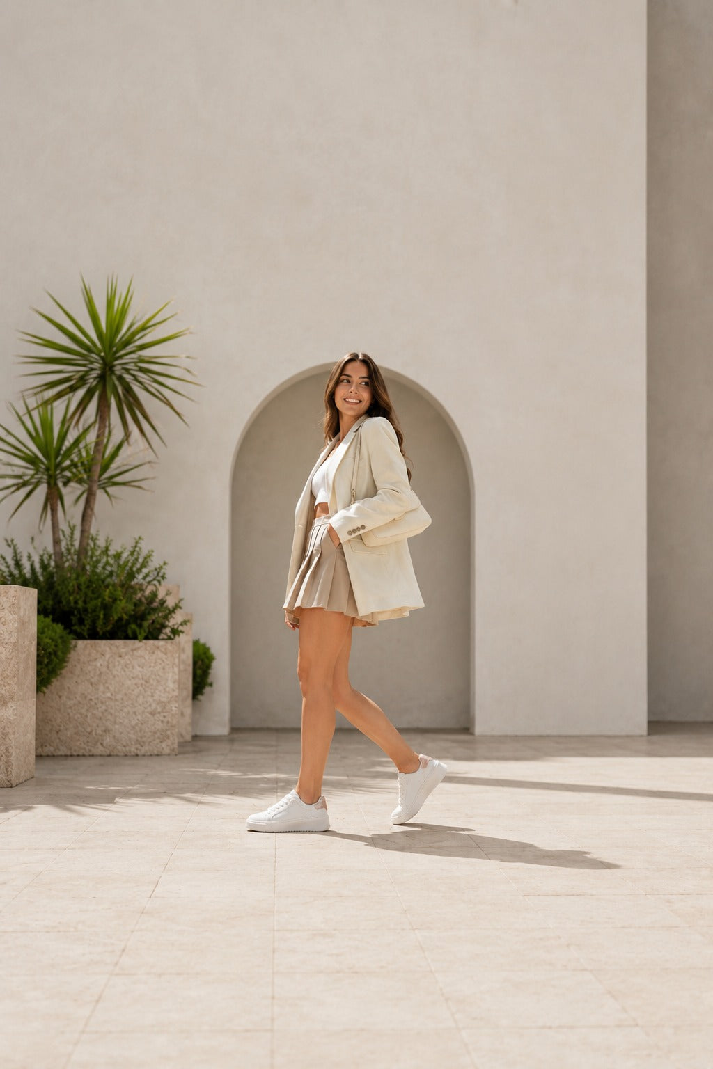 Skechers Court Break - Mini Glitzer